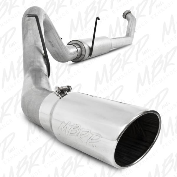 MBRP Exhaust - MBRP Exhaust 4" Turbo Back, Single Side Exit, AL S6126AL