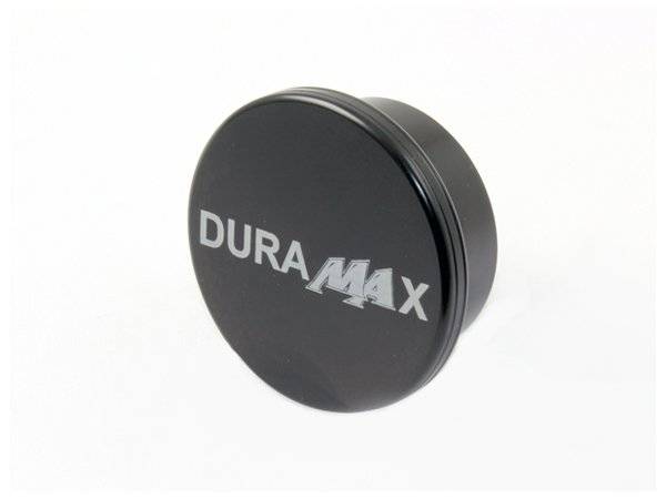 Merchant Automotive - Billet Turbo Resonator Delete Plug, LLY LBZ LMM 2004.5-2010, Black DuraMAx