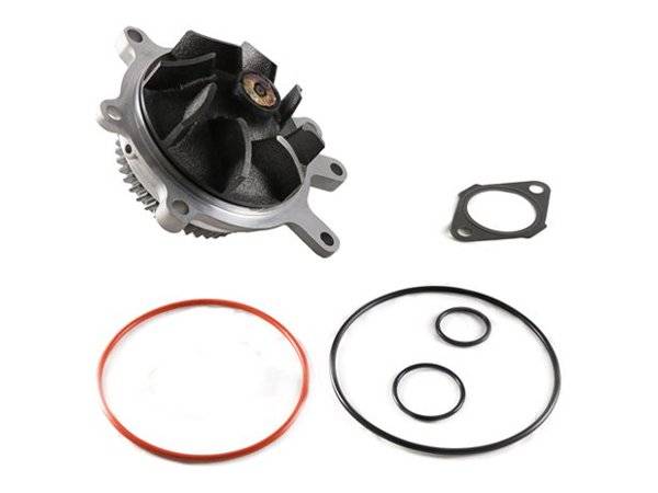 Water Pump with Gaskets and O-rings, LB7 LLY, 2001-2005, Duramax