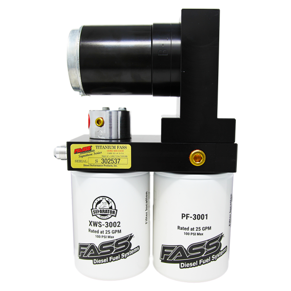 FASS Fuel Systems - FASS 100GPH Titanium Signature Series Lift Pump 2011-2014 Duramax