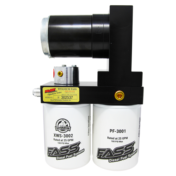 FASS Fuel Systems - FASS 165GPH Titanium Signature Series Lift Pump 1998.5-2004.5 5.9L Cummins