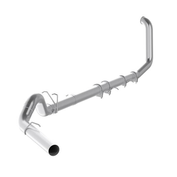 MBRP Exhaust - MBRP Exhaust 5in. Turbo Back; Single Side Exit; No Muffler; T409 S62220SLM