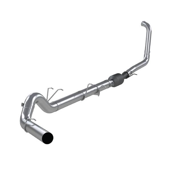 MBRP Exhaust - MBRP Exhaust 5in. Turbo Back; Single Side Exit; No Muffler; AL S62240PLM