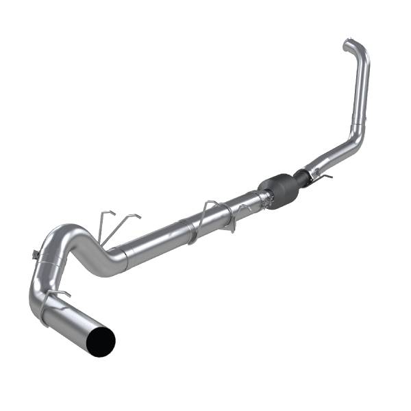 MBRP Exhaust - MBRP Exhaust 5in. Turbo Back; Single Side Exit; No Muffler;T409 S62240SLM