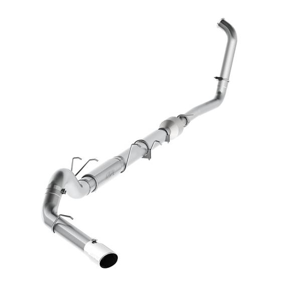 MBRP Exhaust - MBRP Exhaust 5in. Turbo Back (Stock Cat); Single Side Exit; AL S62340AL