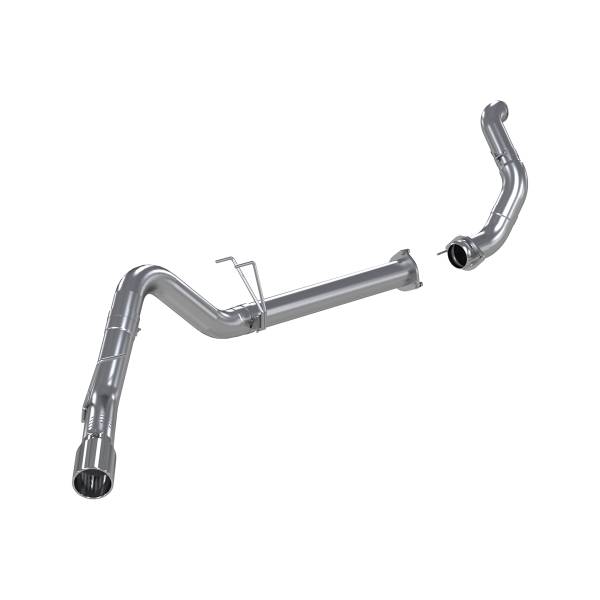 MBRP Exhaust - MBRP Exhaust 4in. Filter Back; Single Side Exit; T409+Down Pipe S6284409