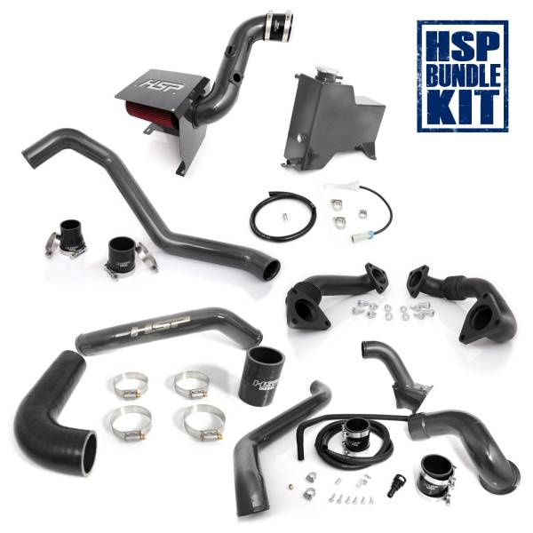 HSP Diesel - 2013-2014 Chevrolet / GMC Deluxe Max Air Flow Bundle Raw HSP Diesel