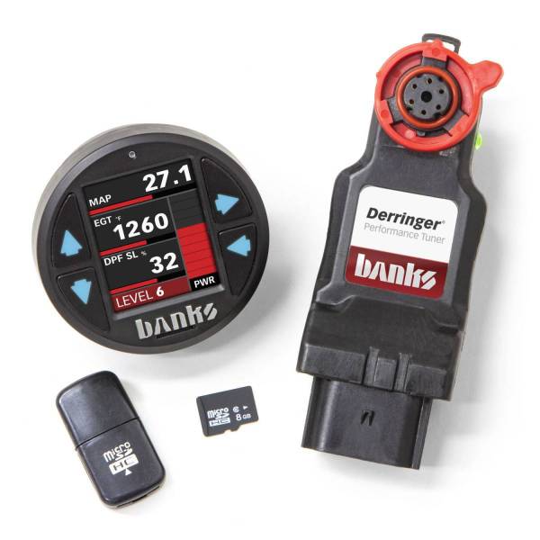 Banks Power - Banks Power Derringer Tuner with iDash 1.8 DataMonster with ActiveSafety 17-19 Ford 6.7
