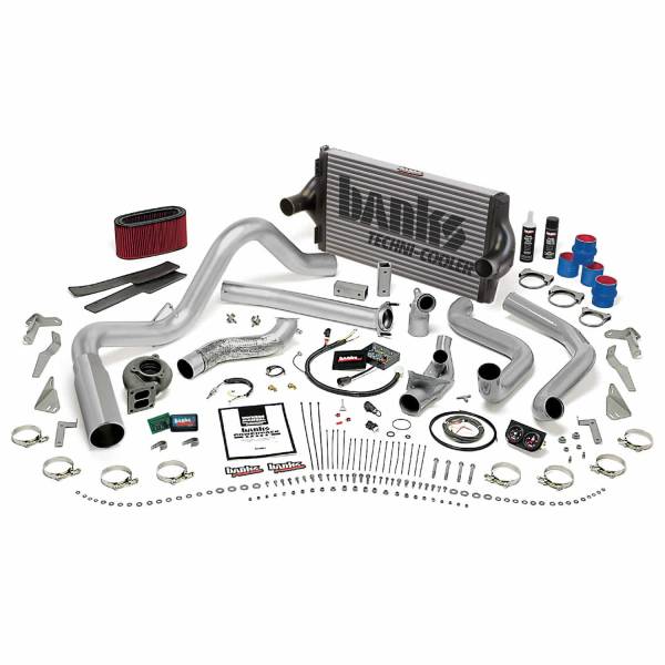 Banks Power - Banks Power PowerPack Bundle Complete Power System W/OttoMind Engine Calibration Module Chrome Tip 95.5-97 Ford 7.3L Automatic Transmission