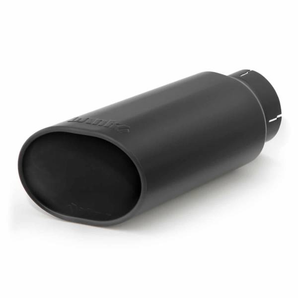 Banks Power - Banks Power Tailpipe Tip Kit Ob Round Slash Cut Black 4 Inch Tube 5 X 6 X 14 inch