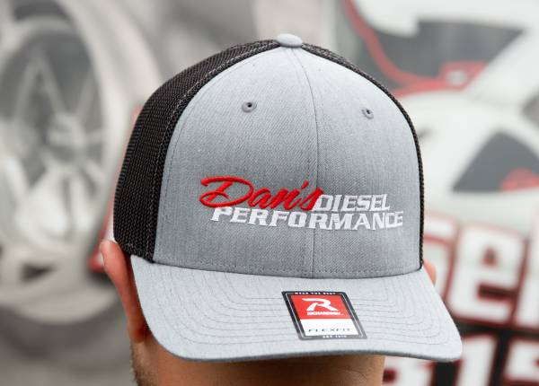 Dan's Diesel Performance, INC. - DDP Black & Gray Small/Medium Flex Fit Hat w/ Full Logo