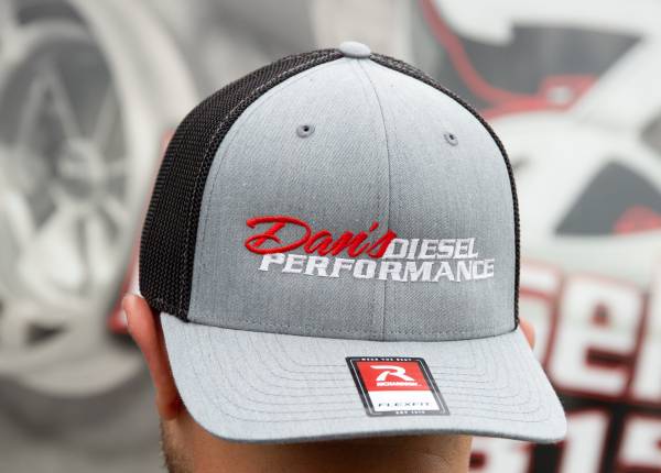 Dan's Diesel Performance, INC. - DDP Black & Gray Large/X-Large Flex Fit Hat w/ Full Logo