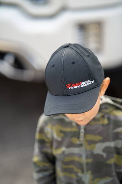 Dan's Diesel Performance, INC. - DDP Black Adjustable Youth Hat w/ Side Logo