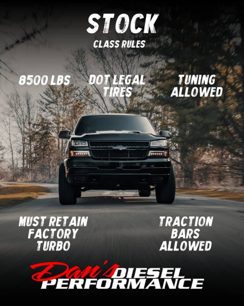 Dan's Diesel Performance, INC. - Stock Sled Pull Registration