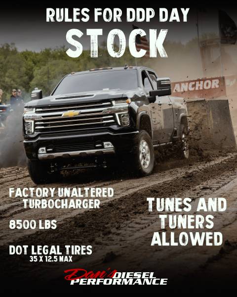 Dan's Diesel Performance, INC. - Stock Sled Pull Registration