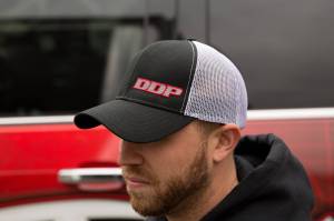 DDP Black & White Trucker Hat