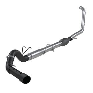 MBRP Exhaust 5in. Turbo Back; Single Side Exit; Black Coated S62240BLK