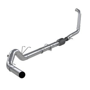 MBRP Exhaust 5in. Turbo Back; Single Side Exit; No Muffler;T409 S62240SLM