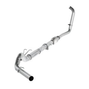 MBRP Exhaust 5in. Turbo Back (Stock Cat); Single Side Exit; AL S62340P