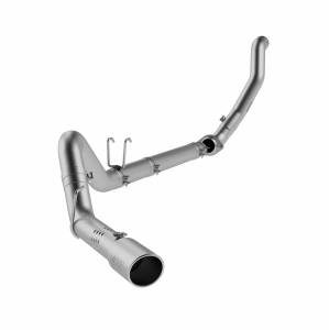 Exhaust - Exhaust Systems - MBRP Exhaust - MBRP Exhaust 4in. Filter Back; Single Side Exit; T409+Down Pipe; Carb EO#D-763-1 S6282409