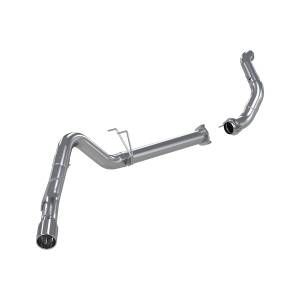 Exhaust - Exhaust Systems - MBRP Exhaust - MBRP Exhaust 4in. Filter Back; Single Side Exit; T409+Down Pipe S6284409