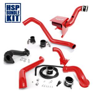 Turbo Chargers & Components - Intercoolers and Pipes - HSP Diesel - 2001-2016 Chevrolet / GMC 2 Inch Replacement Passenger Side Up-Pipe Raw HSP Diesel