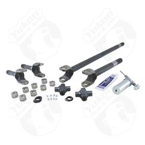 Yukon Gear Front Axle Kit 4340 Chrome-Moly Replacement For 79-87 GM 8.5 Inch 1/2 Ton Truck And Blazer Yukon Super Joints