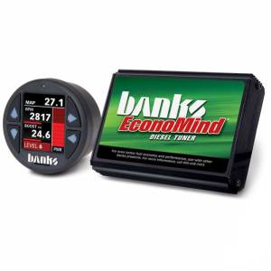 Banks Power - Banks Power Economind Diesel Tuner (PowerPack calibration) with Banks iDash 1.8 Super Gauge for use with 2007-2010 Chevy 6.6L, LMM - Image 4