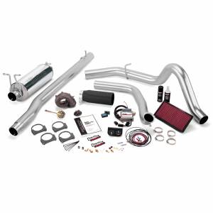 1999-2003 Ford 7.3L Powerstroke - Programmers & Tuners - Banks Power - Banks Power Stinger Plus Bundle Power System W/Single Exit Exhaust Black Tip 99.5-03 Ford 7.3L F250/F350 Automatic Transmission