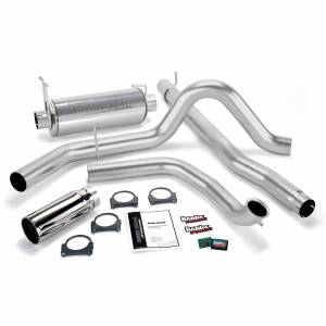 Air Intakes & Accessories - Air Intakes - Banks Power - Banks Power Git-Kit Bundle Power System W/Single Exit Exhaust Chrome Tip 00-03 Ford 7.3L Excursion