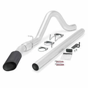 Banks Power - Banks Power Monster Exhaust System Single Exit Black Tip 08-10 Ford 6.4 ECSB-CCSB
