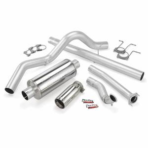 Exhaust - Exhaust Systems - Banks Power - Banks Power Monster Exhaust System Single Exit Chrome Tip 94-97 Ford 7.3L CCLB