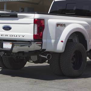 Banks Power - Banks Power Monster Exhaust System Single Exit Chrome Ob Round Tip 2017-2019 Ford Super Duty 6.7L Diesel - Image 4