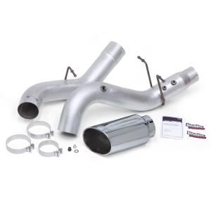 Banks Power - Banks Power Monster Exhaust System 5-inch Single Exit Chrome Tip 2017-Present Chevy/GMC 2500/3500 Duramax 6.6L L5P - Image 2