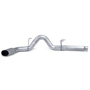 Banks Power Monster Exhaust System 5-inch Single S/S-Chrome Tip for 10-12 Ram 2500/3500 Cummins 6.7L CCSB CCLB MCSB