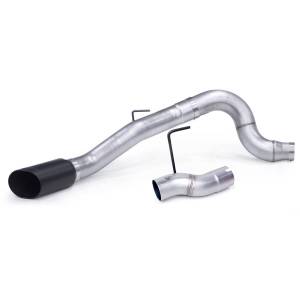 Exhaust - Exhaust Systems - Banks Power - Banks Power Monster Exhaust System 5-inch Single Exit Cerakote Black Tip for 13-18 Ram 2500/3500 6.7L Cummins Mega-Cab SB