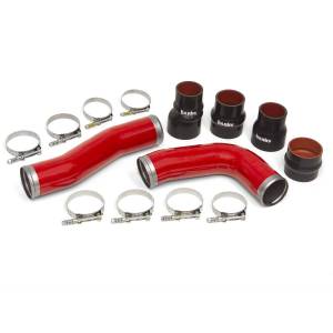 Turbo Chargers & Components - Intercoolers and Pipes - Banks Power - Banks Power Boost Tube Kit Red Powdercoat 2010-12 Ram 6.7L OEM Replacement Boost Tubes