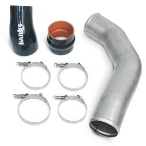 Banks Power Boost Tube Kit Natural Finish Tubes 13-18 Ram 6.7 Driver Side Cold Side Only