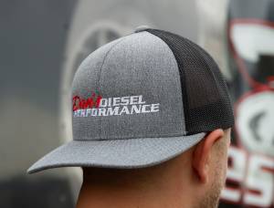 DDP Black & Dark Gray SnapBack Hat w/ Full Logo