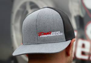 DDP Black & Dark Gray SnapBack Hat w/ Side Logo