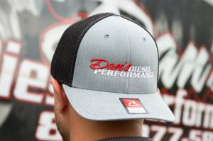 Dan's Diesel Performance, INC. - DDP Black & Gray Small/Medium Flex Fit Hat w/ Full Logo - Image 2