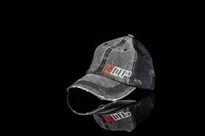 DDP Merchandise - Hats - Dan's Diesel Performance, INC. - DDP Women's Distressed High Ponytail Hat w/ Abbreviated DDP Logo