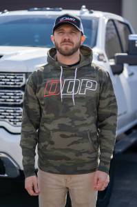 DDP Merchandise - Sweat Shirts - Dan's Diesel Performance, INC. - DDP Camo Abbreviated Logo Hoodie
