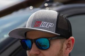 Dan's Diesel Performance, INC. - DDP Black & Dark Gray SnapBack Hat w/ Abbreviated DDP Logo
