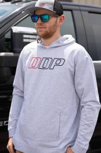DDP Gray Abbreviated Logo Hoodie