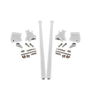 2001-2010 Chevrolet / GMC 70 Inch Bolt On Traction Bars 3.5 Inch Axle Diameter White HSP Diesel