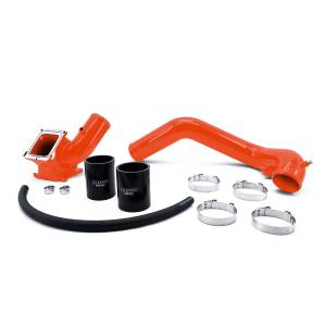 Turbo Chargers & Components - Intercoolers and Pipes - HSP Diesel - 2006-2010 Chevrolet / GMC Max Flow Bridge and Cold Side Tube Behind Alt Orange HSP Diesel